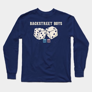 backstreet boys { dice Long Sleeve T-Shirt